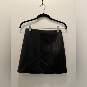 Sunday Best Tatiana Vegan Leather Mini Skirt sz. 2